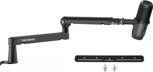 Main image of Microphone Boom Arm, Low Profile Mic Stand with Cable Management,Desk Clamp, Versatile Mounting, All-Metal and Fully Adjustable Mic Arm for Streaming, Gaming, Home Office,Universal