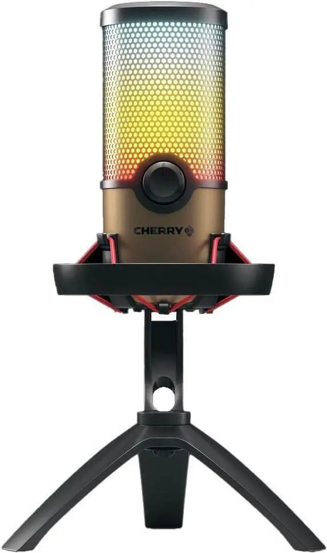 Main image of Cherry UM Series 9.0 PRO RGB USB Microphone for PC, Mac, Gaming, Recording, Streaming, Podcasting, Studio and Computer Condenser