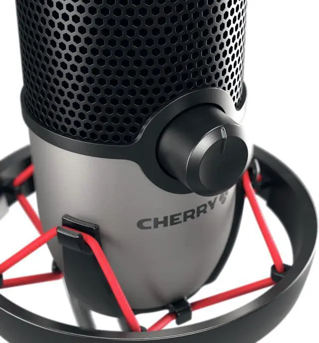 Alt view image 2 of 5 - Cherry UM Series 6.0 RGB USB Microphone for PC, Mac, Gaming, Recording, Streaming, Podcasting, Studio and Computer Condenser