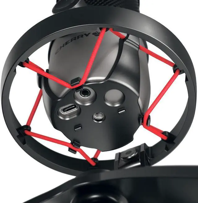 Alt view image 3 of 5 - Cherry UM Series 6.0 RGB USB Microphone for PC, Mac, Gaming, Recording, Streaming, Podcasting, Studio and Computer Condenser
