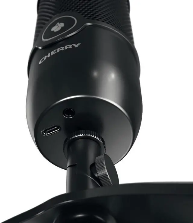 Alt view image 3 of 4 - Cherry UM Series 3.0 USB Microphone for PC, Mac, Gaming, Recording, Streaming, Podcasting, Studio and Computer Condenser