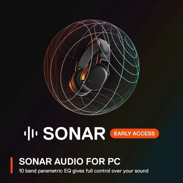 Alt view image 4 of 7 - SteelSeries Arctis 7+ Wireless Gaming Headset  Lossless 2.4 GHz  30 Hour Battery Life  USB-C  7.1 Surround  For PC, PS5, PS4, Mac, Android and Switch - Black