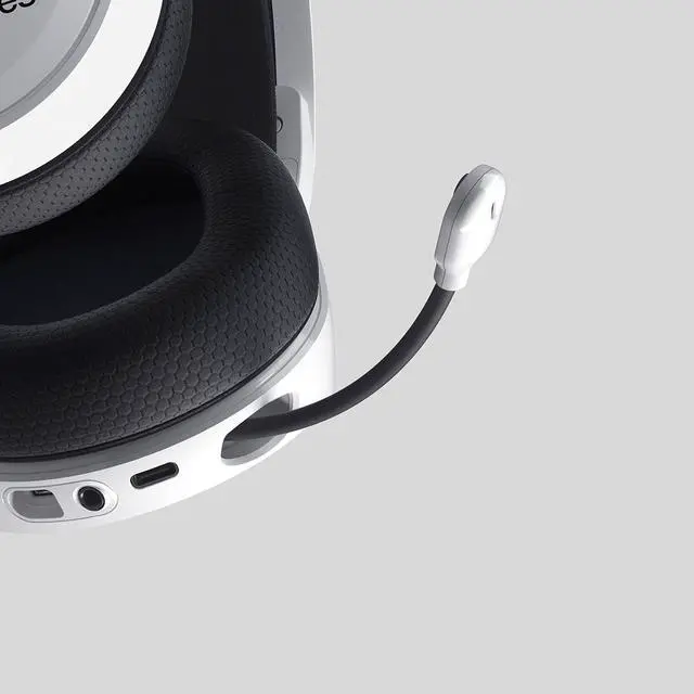 Alt view image 3 of 6 - SteelSeries Arctis 7+ Wireless Gaming Headset  Lossless 2.4 GHz  30 Hour Battery Life  USB-C  7.1 Surround  For PC, PS5, PS4, Mac, Android and Switch - White