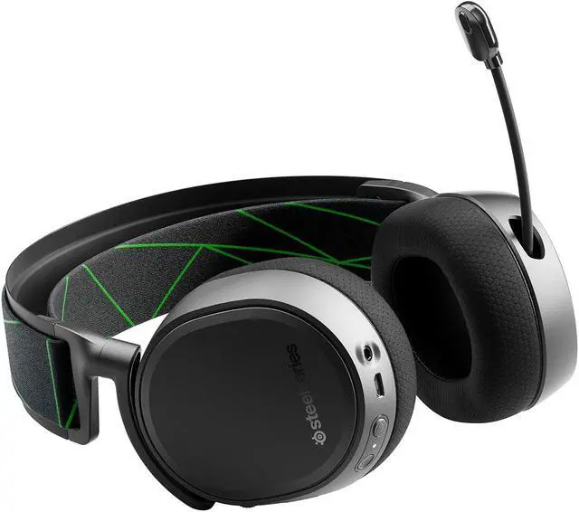 Alt view image 3 of 7 - SteelSeries Arctis 9X Wireless Gaming Headset  Integrated-Xbox Wireless + Bluetooth  20+ Hour Battery Life  for-Xbox One and Series X, Black