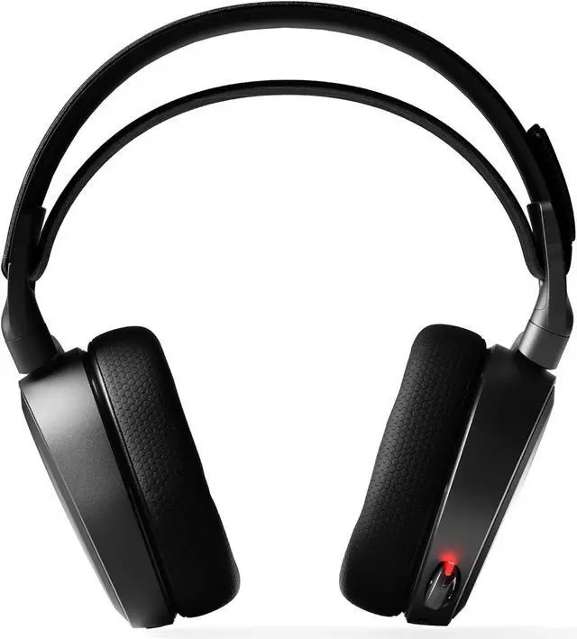 Alt view image 3 of 5 - SteelSeries Arctis 9 Dual Wireless Gaming Headset  Lossless 2.4 GHz Wireless + Bluetooth  20+ Hour Battery Life  For PC, PS5, PS4, Bluetooth,Black