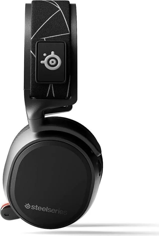 Alt view image 4 of 5 - SteelSeries Arctis 9 Dual Wireless Gaming Headset  Lossless 2.4 GHz Wireless + Bluetooth  20+ Hour Battery Life  For PC, PS5, PS4, Bluetooth,Black