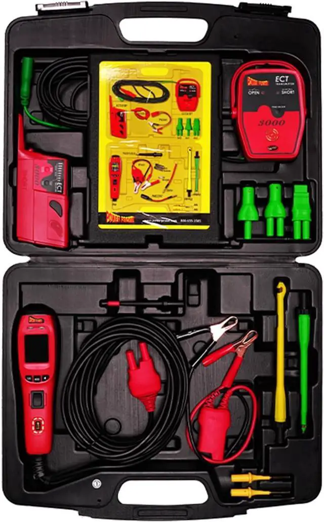 Alt view image 2 of 5 - POWER PROBE IV Master Combo Kit - Red (PPKIT04) Includes Power Probe IV with PPECT3000 and Accesso
