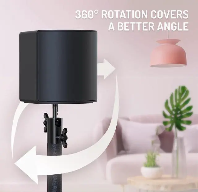 Alt view image 3 of 5 - VR Glass Stand - HTC Vive Compatible Sensor Stand and Base Station for Vive and Rift Constellation Sensors (2-Pack)