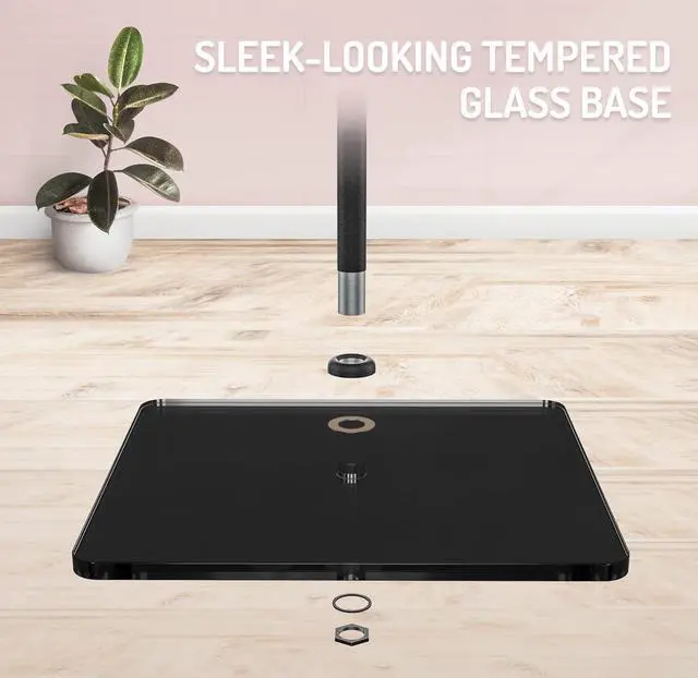Alt view image 4 of 5 - VR Glass Stand - HTC Vive Compatible Sensor Stand and Base Station for Vive and Rift Constellation Sensors (2-Pack)