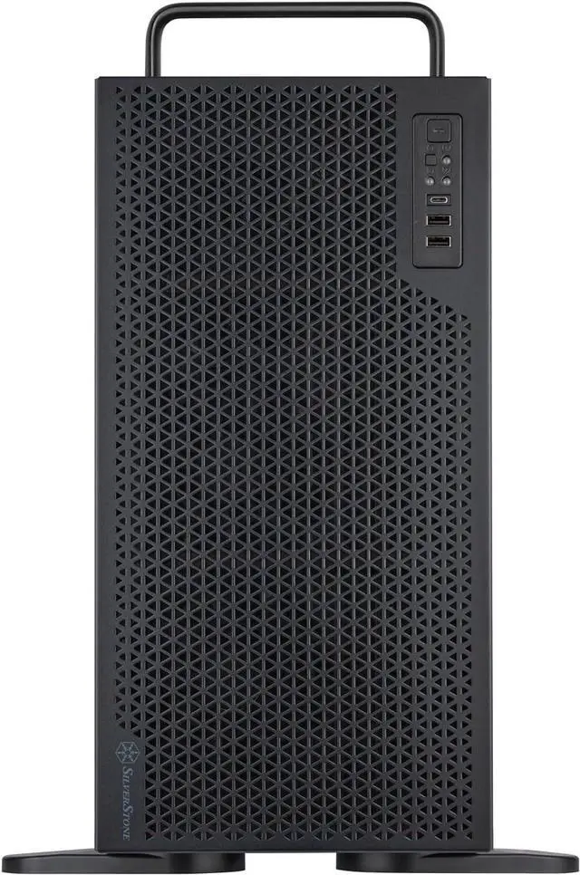 Alt view image 5 of 7 - SilverStone Technology RM52 5U Rackmount Server Chassis with Dual 360mm Liquid Cooling Capability
