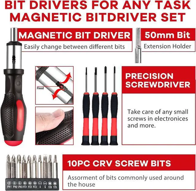 Alt view image 4 of 7 - Powerful Brushless Motor 21V Cordless Drill Set, 319 in-lb Torque, 0-1350RMP Variable Speed, 10MM 3/8'' Keyless Chuck, 25+1 Clutch, 1.5Ah Li-Ion Battery & Charger for Home Tool Kit