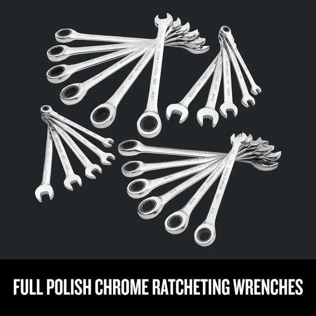 Alt view image 3 of 7 - CRAFTSMAN Mechanics Tool Set, SAE and Metric, 1/2, 1/4, and 3/8 Drive Sizes, 298-Piece
