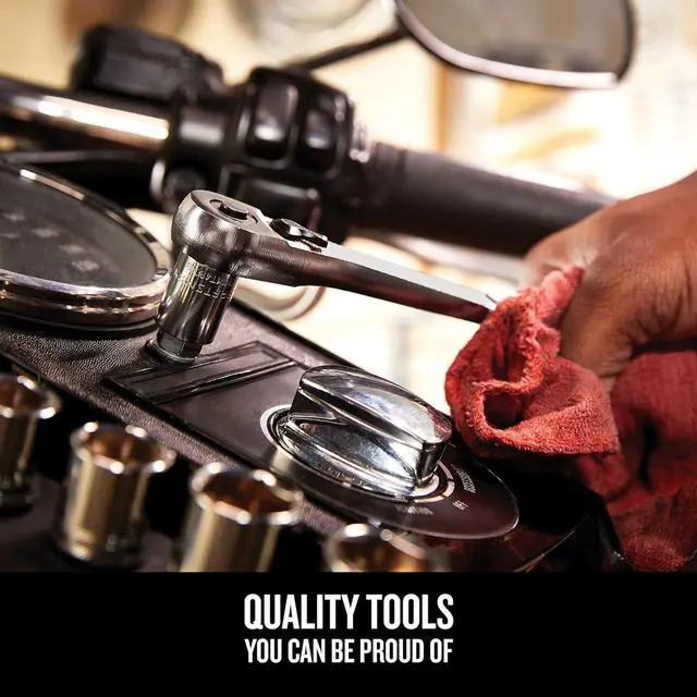 Alt view image 7 of 7 - CRAFTSMAN Mechanics Tool Set, SAE and Metric, 1/2, 1/4, and 3/8 Drive Sizes, 298-Piece