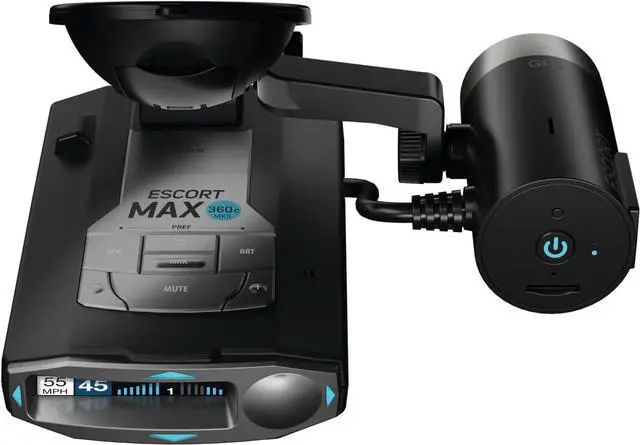 Main image of Escort MAX 360c MKII Radar and Laser Detector & Escort M2 Smart Dash Cam Bundle - 1080P Full HD Video, Extreme Range, False-Alert Filtering, Built-in WiFi, GPS Based and Drive Smarter App