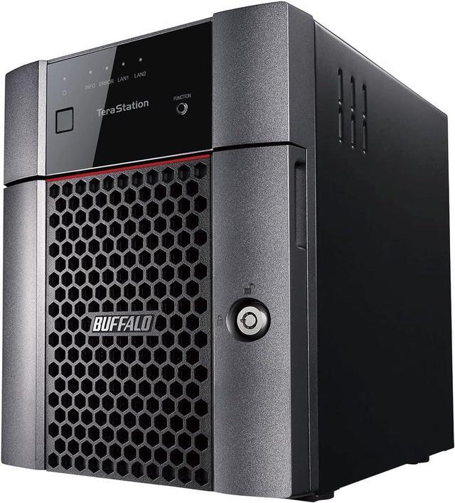 Main image of BUFFALO TeraStation Essentials 4-Bay Desktop NAS 32TB (4x8TB) with HDD Hard Drives Included 2.5GBE / Computer Network Attached Storage/Private Cloud/NAS Storage/Network Storage/File Server