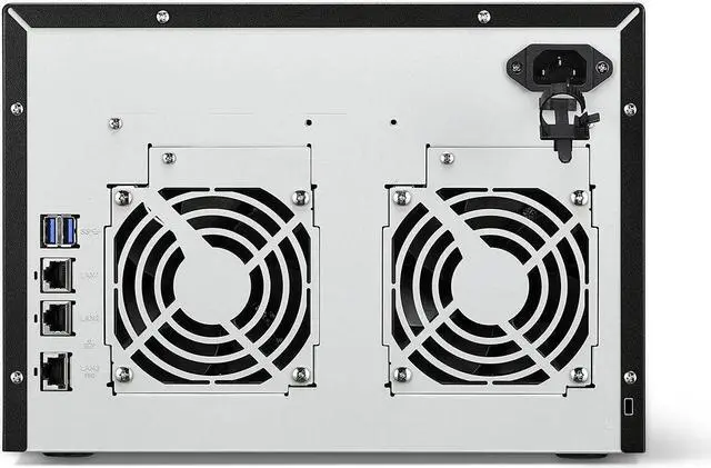Alt view image 6 of 7 - BUFFALO TeraStation 5810DN Desktop NAS 32TB (4x8TB) with HDD NAS Hard Drives Included 10GbE / 8 Bay/RAID/iSCSI/NAS/Storage Server/NAS Server/NAS Storage/Network Storage/File Server