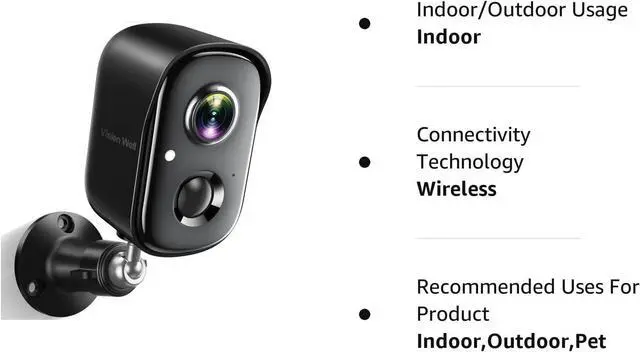 Alt view image 7 of 7 - Security Cameras Wireless Outdoor, 1080P Battery Powered AI Motion Detection Spotlight Siren Alarm WiFi Surveillance Indoor Home Camera, Color Night Vision, 2-Way Talk, Waterproof, Cloud/SD Storage