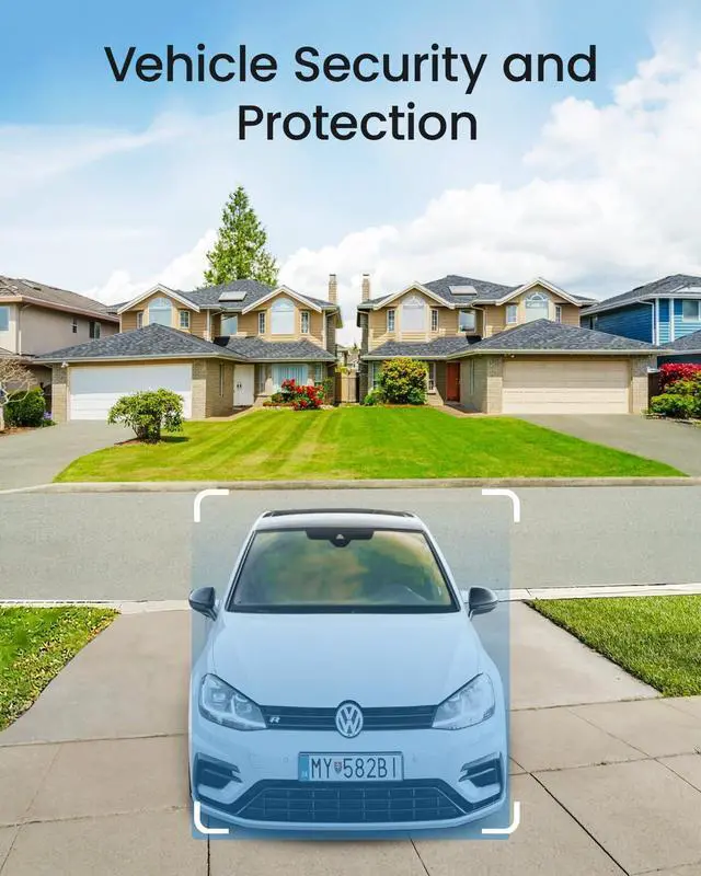 Alt view image 4 of 7 - Wired Security Camera Outdoor - 3K UHD WiFi Camera for Home Security w/ 400Lm Spotlight Full Color Night Vision 24/7 Recording, Smart AI Surveillance&Cruise 360° View&Auto-Tracking No Monthly Fee