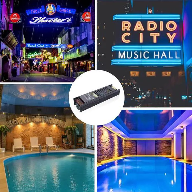 Alt view image 6 of 7 - 24V Power Supply,120W DC 24V LED Power Supply Driver Waterproof IP20 AC 100-240V to DC 24V LED Transformer Switching Converter for LED Strip Lights CCTV Computer Project LED Display