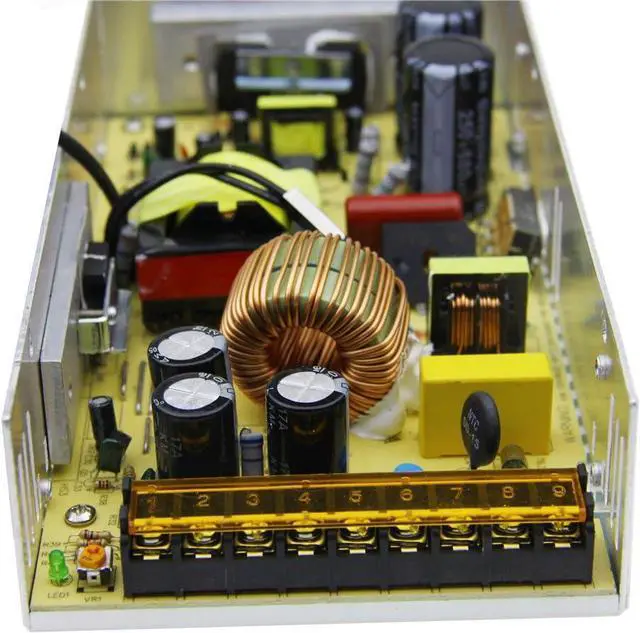 Alt view image 5 of 7 - DC 24V 10A 240W Power Supply Adapter Transformer Switch AC 110V / 220V to DC 24V 10amp Universal Regulated Switching Converter for LED Strip Light CCTV Camera Security System