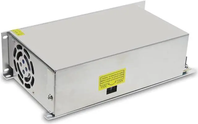 Alt view image 4 of 7 - 24V 25A 600W Power Supply Adapter SMPS Switch Mode Power Supply LED Driver 110V 220V AC to DC 24 Volt 25 Amp 20A Converter Transformer for LED Light CCTV Camera Radio Speaker Amplifier Motor