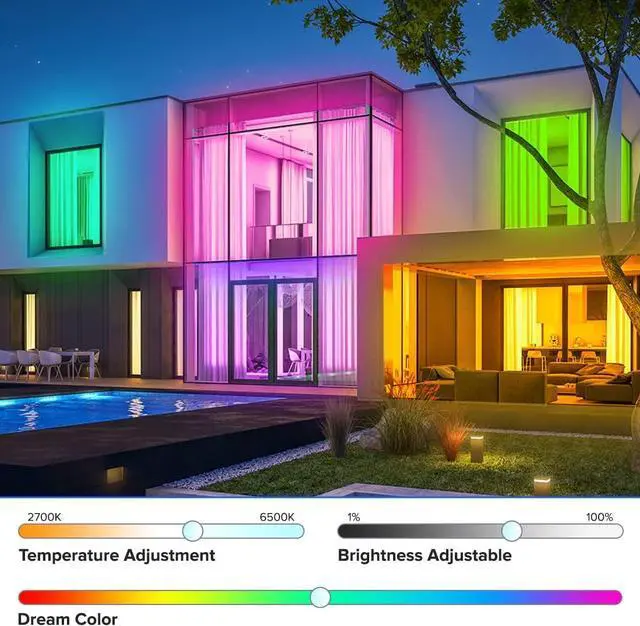 Alt view image 6 of 6 - WR01RF Wireless 2.4G RF 4 Zones RGB RGBW RGBCCT Wall Mounted Smart Panel Remote Powered by 2XAAA Batteries 3V Work with WB5 LM051 LM052 LM053 C03RF C04RF C05RF C03W C04W C05W Controller