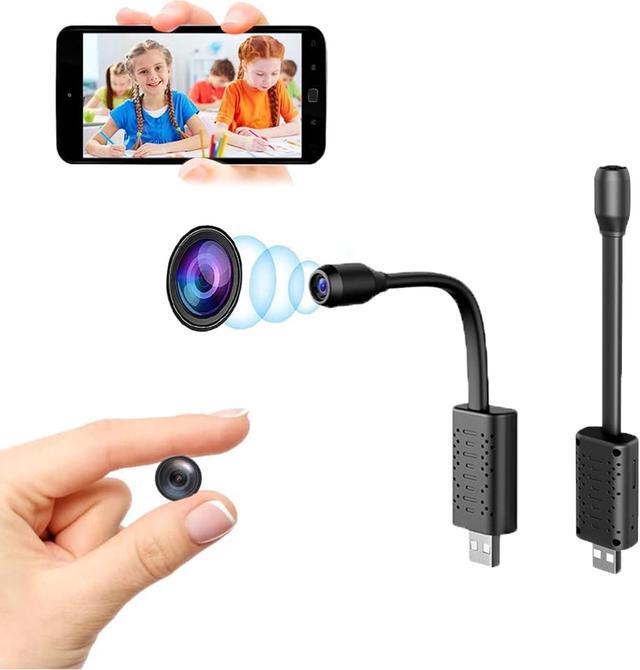 Hidden Spy Camera 1080P HD WiFi Wireless Mini Camera Small Nanny Cam with Night Vision Pet Dog Camera Security Surveillance Camera Newegg