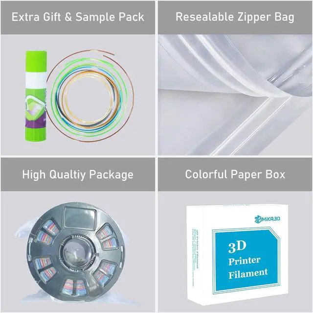 Alt view image 5 of 6 - 1.75mm 1Kg Silk Shiny PLA Orange Red Multicolored Fast Color Change Rainbow 3D Printing Filament, Color Change Gradually Random Quickly, 2.2lbs 3D Printing Material with One Printer Tool