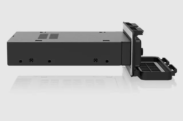 Alt view image 3 of 5 - ToughArmor MB491SKL-1B Ruggedized 1 Bay 2.5" SAS/SATA HDD/SSD Mobile Rack Enclosure with Water-Resistant Front Cover and Dual-Lock for 3.5" Bay