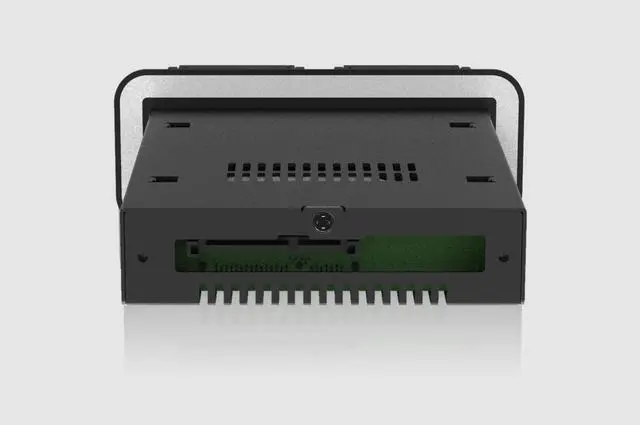 Alt view image 4 of 5 - ToughArmor MB491SKL-1B Ruggedized 1 Bay 2.5" SAS/SATA HDD/SSD Mobile Rack Enclosure with Water-Resistant Front Cover and Dual-Lock for 3.5" Bay