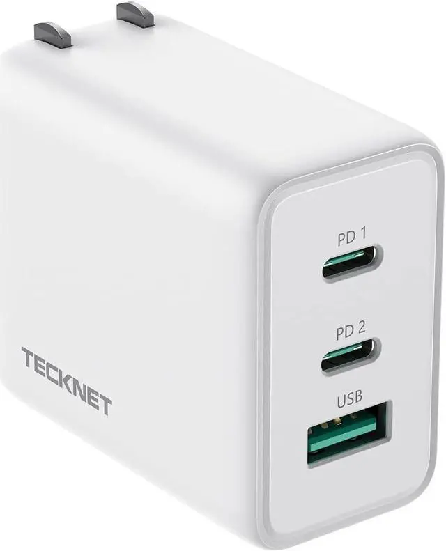 Main image of USB C Charger 65W PD 3.0 GaN Charger Type C Foldable Adapter with 3-Port Fast Wall Charger Compatible with iPhone 15 Pro Max/15 Plus/15 Pro/15/14/13/12/MacBook Pro/iPad/Switch/Galaxy S23