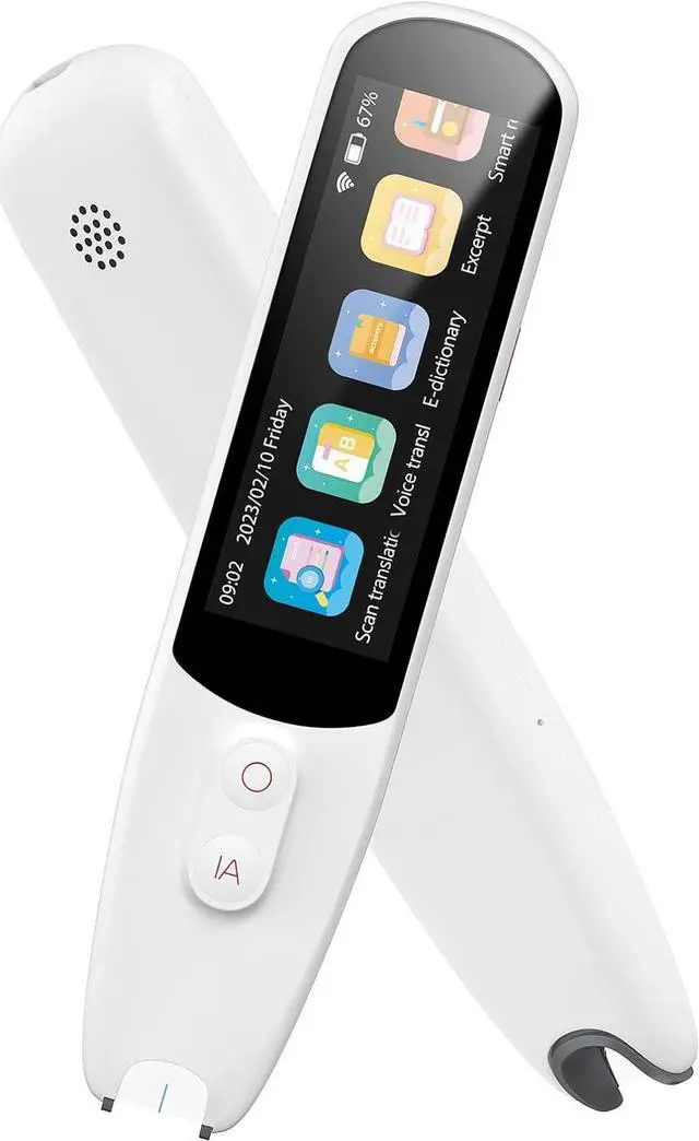 Main image of Pen Scanner, Text to Speech Device for Dyslexia, OCR Digital Highlighter Reader Pen, Exam Reading Pen, Bluetooth Langage Translator, No Monthly Fee