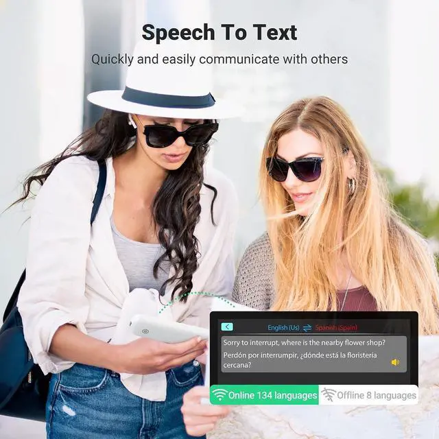 Alt view image 5 of 7 - Pen Scanner, Text to Speech Device for Dyslexia, OCR Digital Highlighter Reader Pen, Exam Reading Pen, Bluetooth Langage Translator, No Monthly Fee