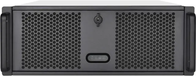 Alt view image 2 of 7 - SilverStone Technology 4U Rackmount Server Chassis with 3 X 5.25 Front Bays with CEB/ATX/mATX/Mitx Support RM400 Cases SST-RM400