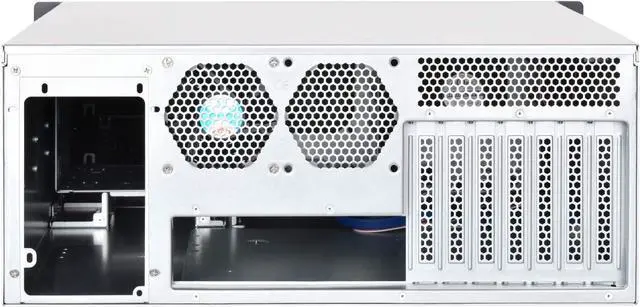 Alt view image 5 of 7 - SilverStone Technology 4U Rackmount Server Chassis with 3 X 5.25 Front Bays with CEB/ATX/mATX/Mitx Support RM400 Cases SST-RM400