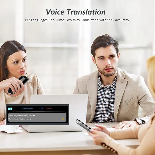 Alt view image 4 of 7 - Reader Pen OCR Digital Translation Pen Scanner 112 Language Translator Device Dictionary Pen, Text Extract, Scanning Translation Pen for Dyslexia Text to Speech Multilingual Translation Device
