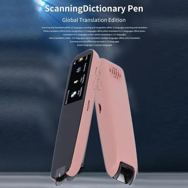Alt view image 4 of 7 - Scan Reader Pen,Text to Speech Device for Dyslexia,Exam Reading Pen, Langage Translator,International Edition ABS Multifunctional Smart Voice Translator Pen