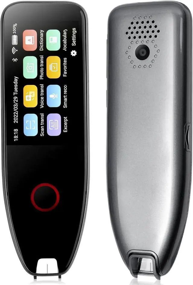 Main image of Language Translator Device Scanner Pen - Text to Speech Device for Dyslexia, Suitable for Language Learners Scan Translate Reading Pen,Fast - Under 0.5 Sec