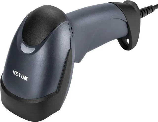 Alt view image 6 of 7 - NETUM USB Laser Barcode Scanner, Handheld 1D Wired Bar Code Scanner Scanning UPC EAN Reader Gun Retails for Supermarket, Convenience Store, Warehouse