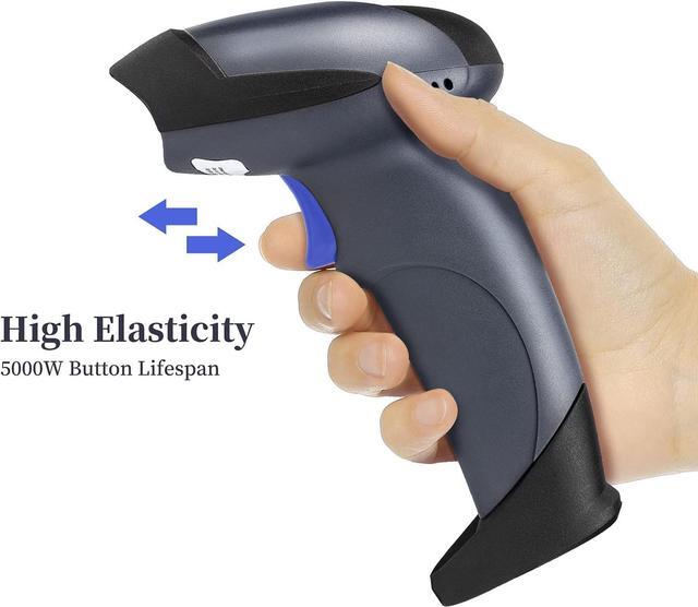 Alt view image 4 of 6 - NETUM 2D Barcode Scanner with Stand USB 2.0 Wired QR Code Imager Automatic Barcode Reader Handhold Scanner Gun with USB Cable for Laptops, Computers, Cashier, POS