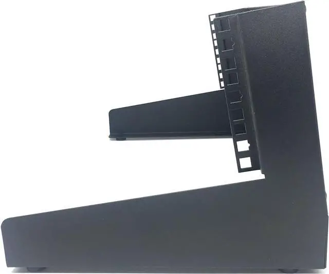 Alt view image 4 of 7 - 4U Desktop Server Rack 19 inches Open Frame Rack- 2 Post Free-Standing Rack Switch Depth for Patch Panel, Data, AV, IT,Studio or Computer Equipment (JCM-DT4URack)