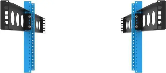 Alt view image 6 of 6 - 2U 2Post Server Rack Depth Extender Conversion Kit