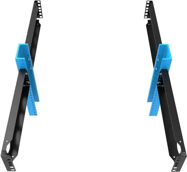 Alt view image 3 of 6 - 2U 2Post Server Rack Depth Extender Conversion Kit