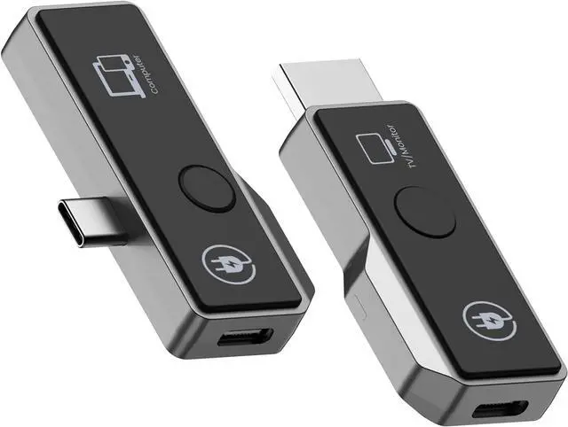 Main image of Wireless HDMI Transmitter and Receiver, Support Type-C 3.1 USBC Port Smartphone/Tablet/Laptop, Plug and Play, Portable Wireless HDMI Extender Kit for Streaming Video/Audio to HDTV/Projector/Monitor