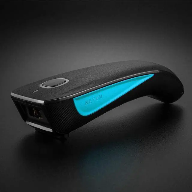 Alt view image 3 of 7 - NETUM Wireless 1D Laser Barcode Scanner Bluetooth Compatible, Small Pocket USB Bar Code Reader Work with Windows, Mac,Android, iOS Phones, Tablets or Computers - C830