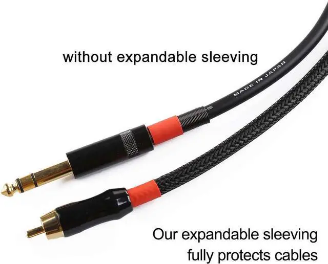 Alt view image 2 of 5 - 100ft - 3/8 inch Cable Sleeve PET Expandable Braided Sleeving  Black