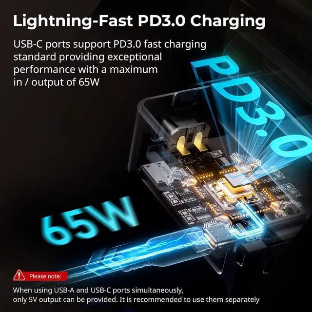 Alt view image 2 of 7 - V Mount Battery VB99, 99Wh / 6800mAh Mini V-Mount Battery with PD 65W USB-C Fast Charging, with D-TAP, USB-A, Dual DC Ports, OLED Screen, for Cameras, Camcorders, Monitors, LED Lights - 3580