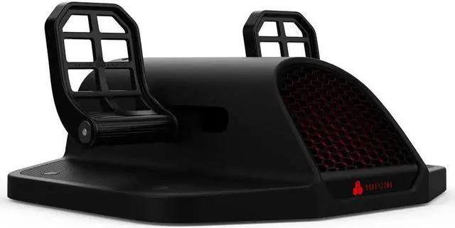 Alt view image 3 of 4 - Honeycomb Charlie Rudder Pedals - PC- Realistic and Immersive Flight Experience - Left and Right Toe Brake Axis - Adjustable Feet Angles