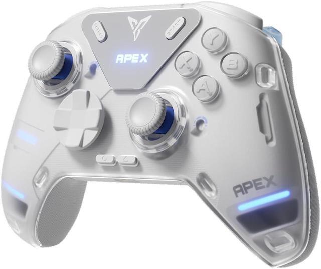 Main image of FLYDIGI APEX 4 PC Controller Force Feedback Trigger Force-Adjustable Alloy Joysitck Full-Color LCD Display 1500mAh 1000hz Report Rate Stereo Vibration PC/NS/TV/Android/Laptop