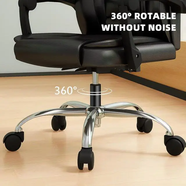 Alt view image 6 of 6 - 5.5 inch Office Chair Gas Lift Cylinder-Office Chair Replacement Parts,Universal Size Fits Most Chairs,Heavy Duty Gas Lift Hydraulic/Pneumatic Piston for Office Chair (Black)